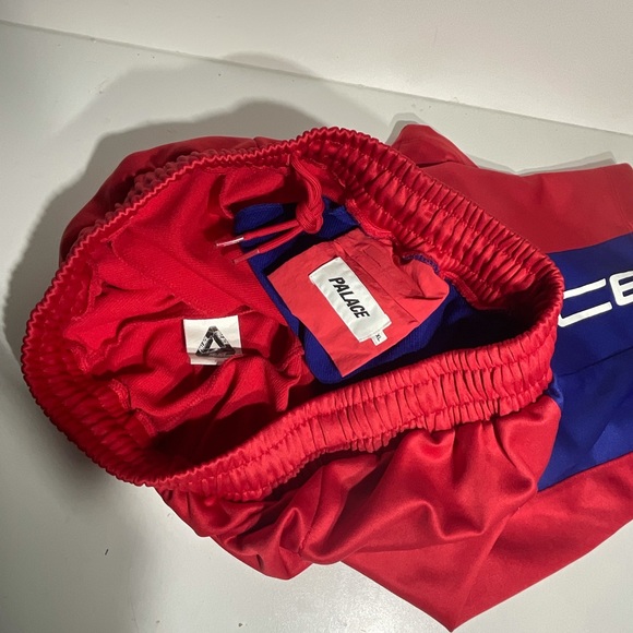 Palace Ritual Red/Blue Track Shorts - Picture 7 of 7